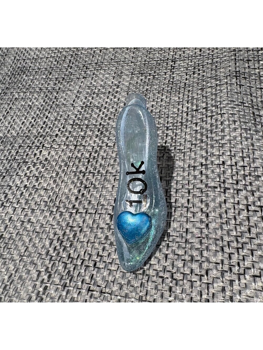 Cinderella's glass slipper
Commemorates the Disney Enchanted 10K race